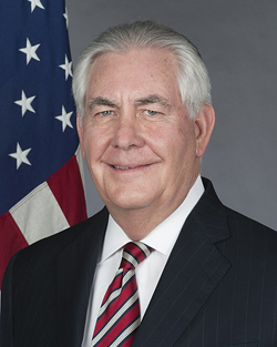 Official portrait of Secretary of State Rex W. Tillerson, 12 April 2017