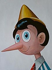 Giorgio Scapinelli's llustrated Pinocchio | commons.wikimedia.org