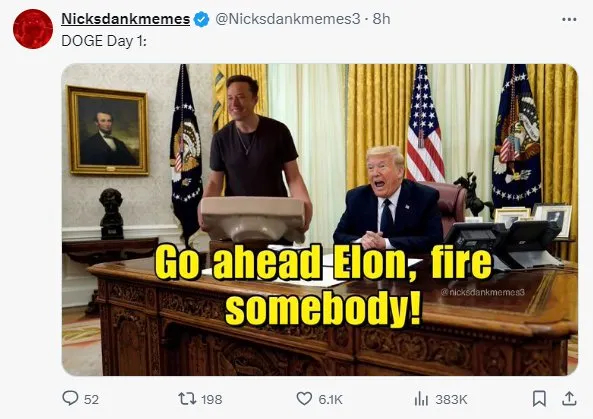 Try not to let these Trump and Musk memes ruin your day | News US | Metro New