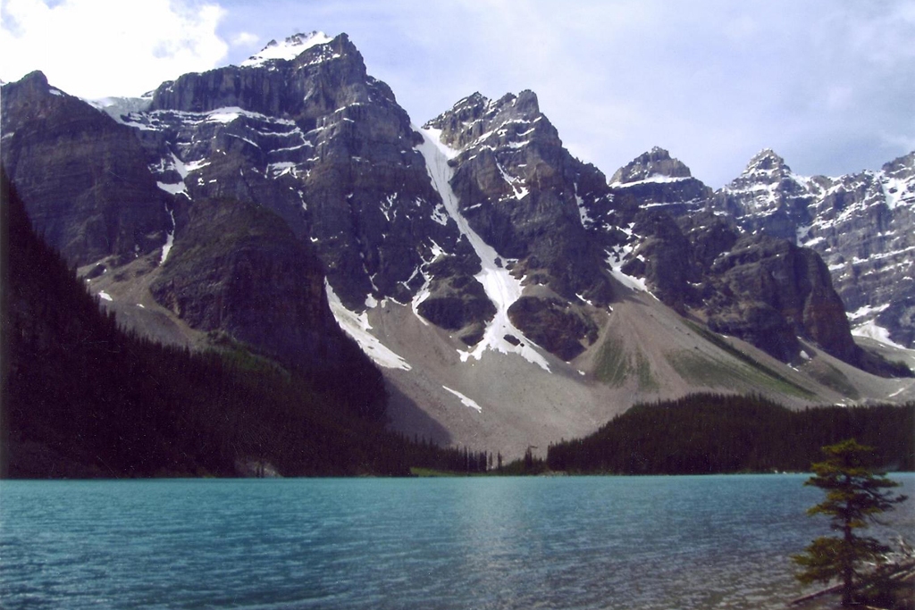 CANADA: Moraine Lake in Banff National Park, Alberta (Photo Credit: Central Intelligence Agency (CIA) - The World Factbook)