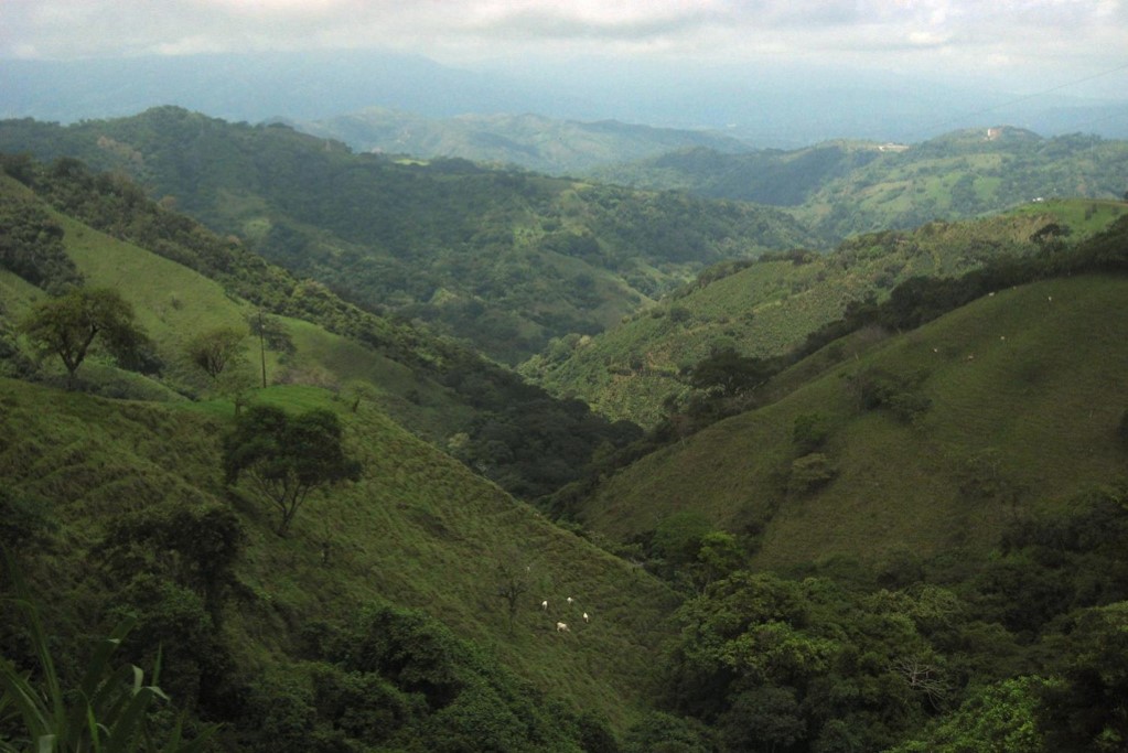 COSTA RICA: Mountainous countryside along the road to the capital of San Jose (Photo Credit: Central Intelligence Agency (CIA) - The World Factbook)