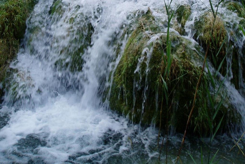 CROATIA: waterfalls in Plitvice National Park (Photo Credit: Central Intelligence Agency (CIA) - The World Factbook)