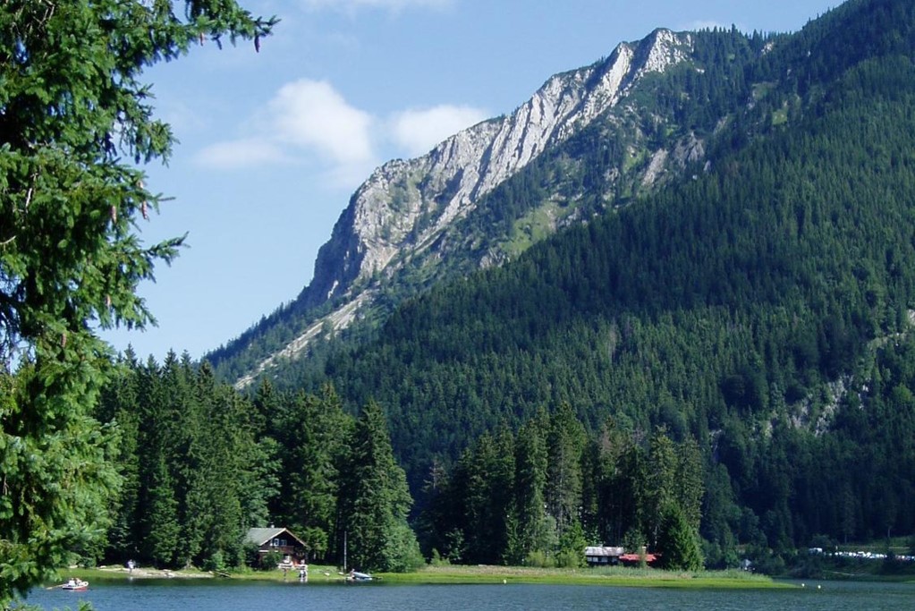 GERMANY: An alpine lake in the foothills of the Alps near Munich (Photo Credit: Central Intelligence Agency (CIA) - The World Factbook)