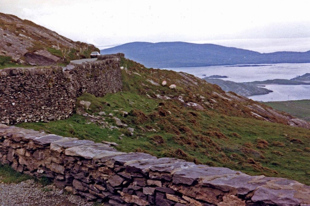 IRELAND: View along the 'Ring of Kerry' drive, Iveragh Peninsula, County Kerr (Photo Credit: Central Intelligence Agency (CIA) - The World Factbook)