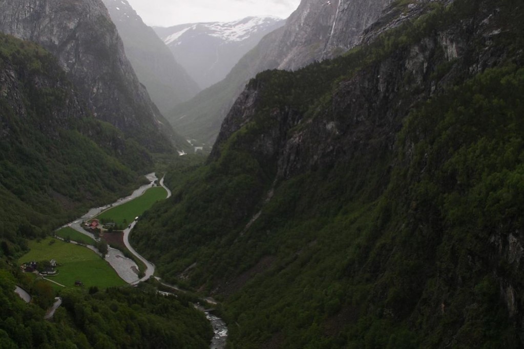 NORWAY: Majestic Naeroy Fjord (Photo Credit: Central Intelligence Agency (CIA) - The World Factbook)