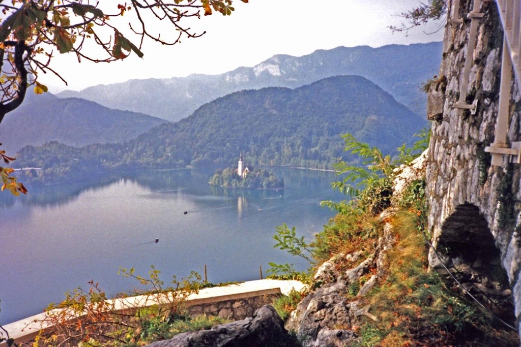 SLOVENIA: Assumption Church situated on an island in picturesque Lake Bled (Photo Credit: Central Intelligence Agency (CIA) - The World Factbook)