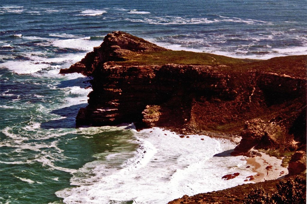 SOUTH AFRICA: Shoreline along the Cape of Good Hope (Photo Credit: Central Intelligence Agency (CIA) - The World Factbook)