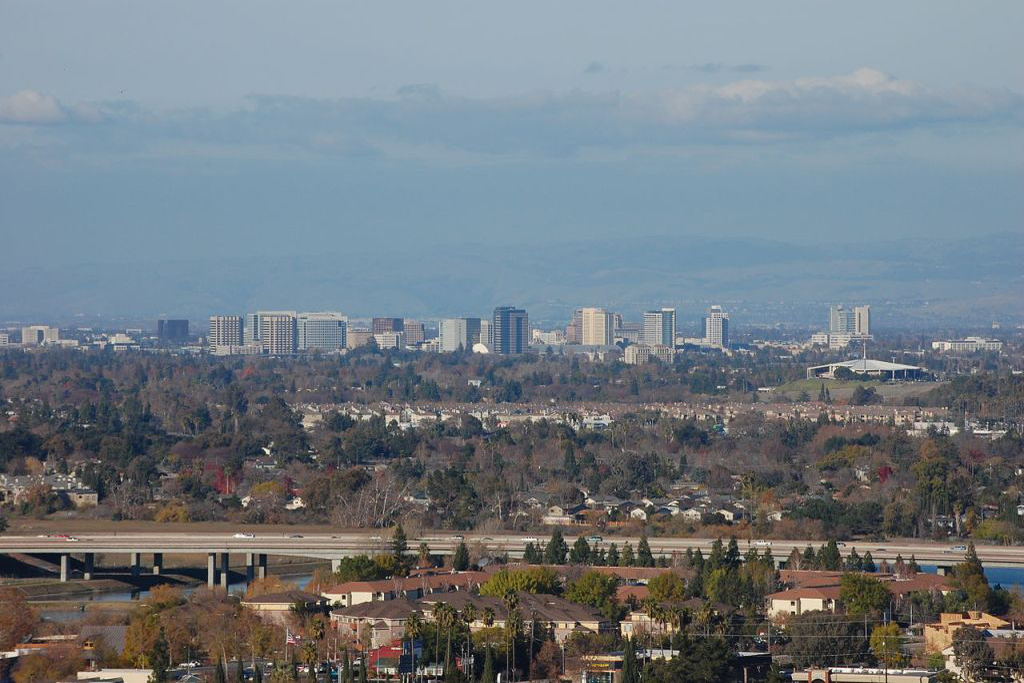 10 of 31 - San Jose, CALIFORNIA - View from the hill near Almaden lake. Photo Credit: Eugene Zelenko.
