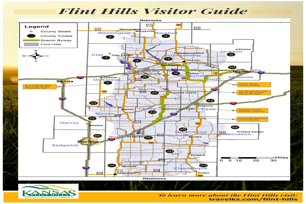 18 of 50 - Flint Hills, KS (Manhattan, KANSAS 66502) Photo Credit: Jim Hoy [Kansas Tourism Office]