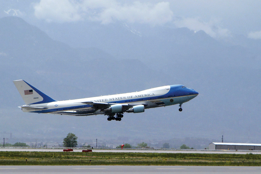 20 of 26 (USA on the Move) - Air Force One - Presidential air transport.