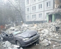 Building attacked by Russia in Kharkiv